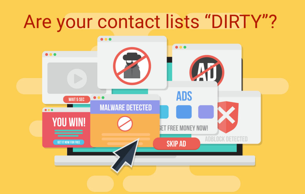 Are you contac lists dirty - Are your IP blocked?