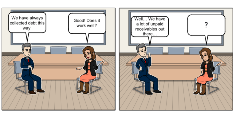 traditional debt collection versus digital collection strategies
